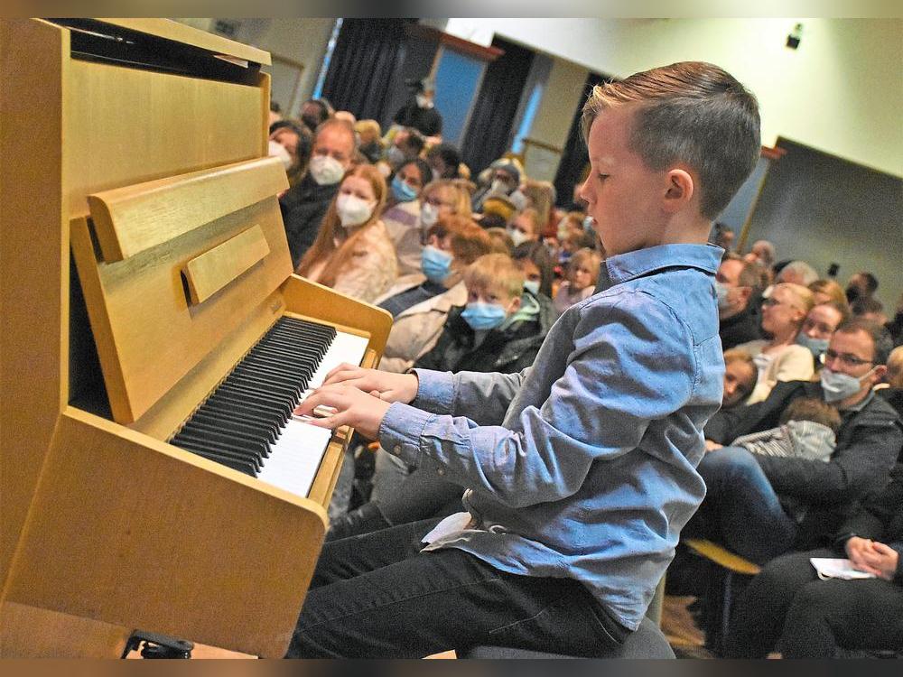 Regelmäßig geben die Musikschüler in Anröchte ein Konzert. Archivfoto: Giannakis