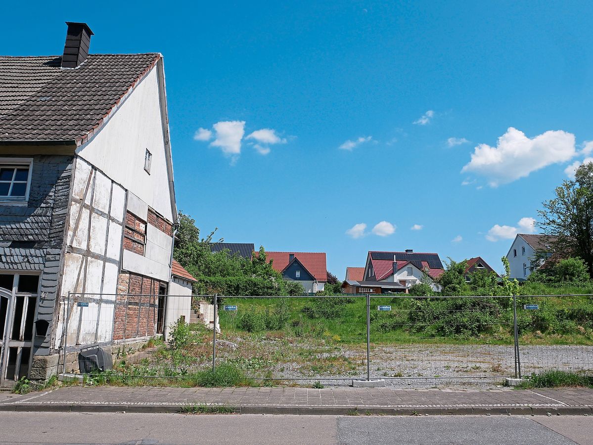 Jede Menge Baulücken prägen das Rüthener Stadtbild, eine Grundsteuer C gibt es aber erstmal nicht. 
