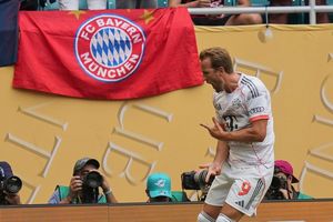 Harry Kane jubelt nach seinem ersten Tor. - Foto: Lynne Sladky/AP/dpa