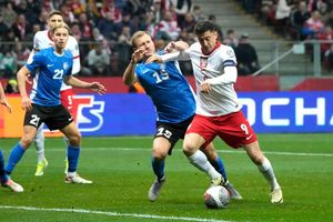 Robert Lewandowski (r) hat mit Polen das Playoff-Finale erreicht. - Foto: Czarek Sokolowski/AP