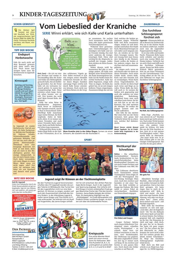 Kitz 26. Oktober 2024