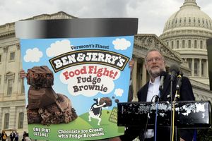 Mitgründer Jerry Greenfield war nach dem Verkauf von Ben & Jerry's politisch aktiv. (Archivbild) - Foto: Michael Reynolds/EPA/dpa