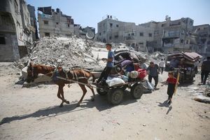 Israel plant die militärische Einnahme der Stadt Gaza im Norden. - Foto: Omar Ashtawy/APA Images via ZUMA Press Wire/dpa
