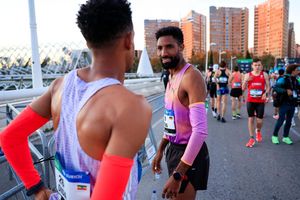 Amanal Petros sorgte in Valencia für den nächsten Coup. - Foto: David Gonzalez/dpa