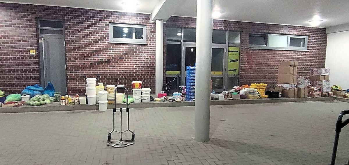 Fleißig gesammelt: Die beeindruckende Ausbeute der Lebensmittelretter am Abschlussabend der Herbstwoche. Foto: Foodsharing