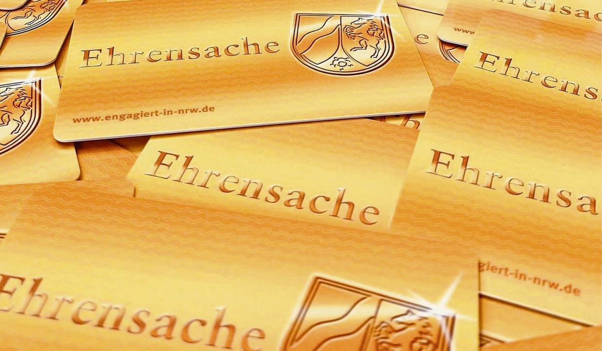 Die Einführung der Ehrenamtskarte ist am nächsten Dienstag Thema im Bildungs-, Sport- und Sozialausschuss.