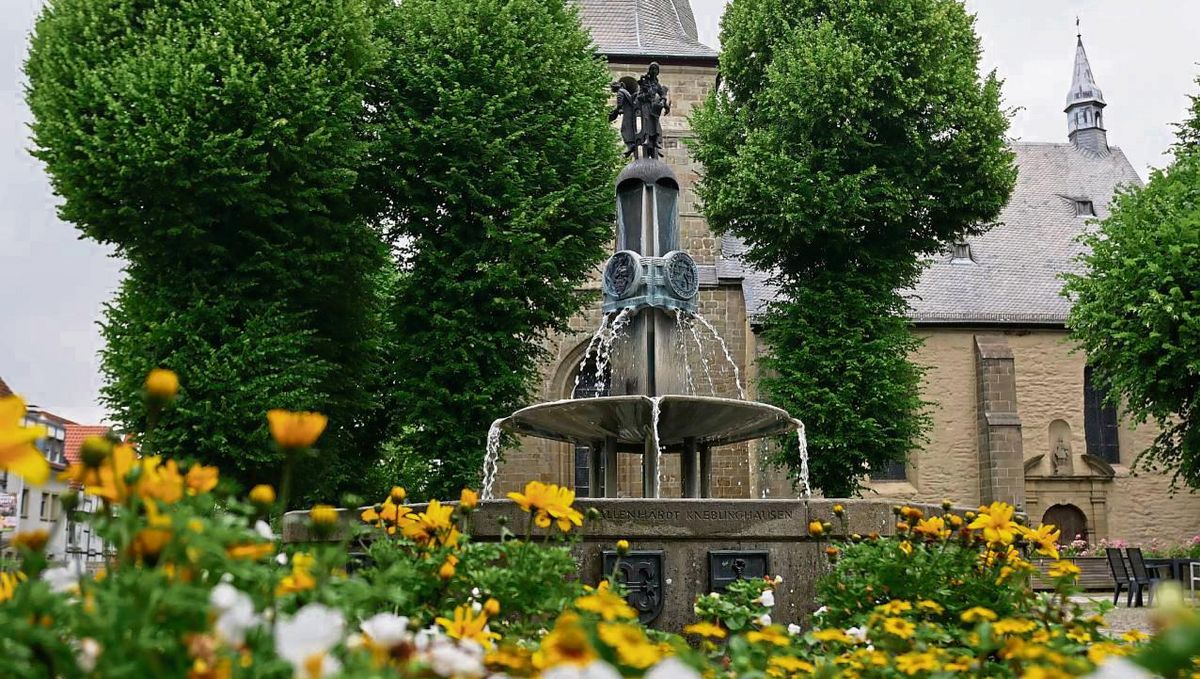 Eine endgültige Entscheidung, ob der Brunnen ganz oder teilweise erhalten bleibt, ist noch nicht gefallen. Foto: Bsdurek