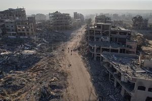 Bislang hält die Waffenruhe im Gazastreifen. (Archivbild) - Foto: Uncredited/AP/dpa