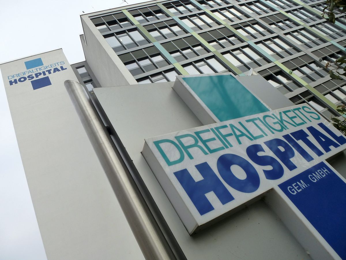 Das Dreifaltigkeitshospital in Lippstadt ist Opfer eines Hackerangriffs geworden. Foto: Niggenaber