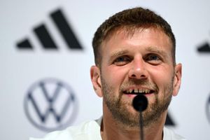 Niclas Füllkrug ist froh, wieder bei der Nationalmannschaft zu sein. - Foto: Federico Gambarini/dpa