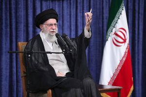 Irans oberster Führer Ali Chamenei bezeichnet die Probleme mit den USA unter Präsident Donald Trump als «unlösbar». (Archivbild) - Foto: Uncredited/Office of the Iranian Supreme Leader via AP/dpa
