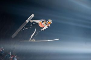 Domen Prevc ist der Sieg bei der Vierschanzentournee kaum noch zu nehmen. - Foto: Georg Hochmuth/APA/dpa