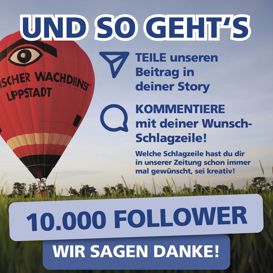 Mitmachen können Sie auf unserem Instagram-Kanal 
