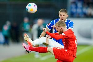 Im Duell der beiden Bundesliga-Aufsteiger gewinnt Heidenheim. Für Darmstadt bedeutet das den direkten Abstieg. - Foto: Uwe Anspach/dpa