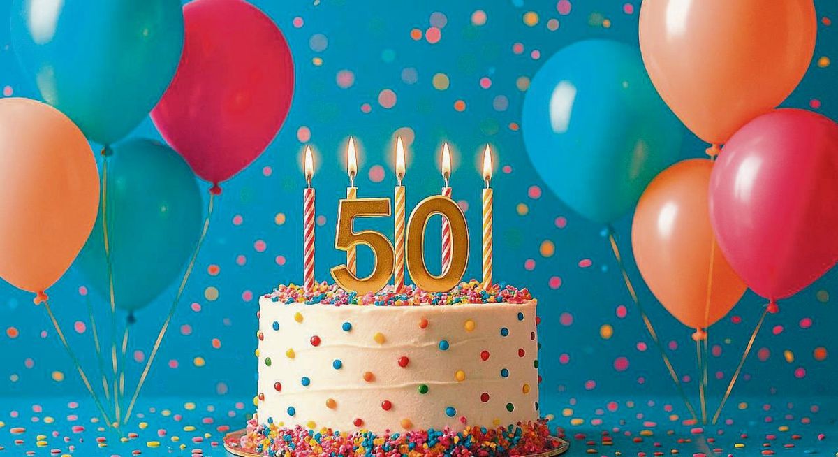 Happy Birthday! Der Kreis Soest feiert seinen Geburtstag mit einem bunten Familienfest. Foto: KI generiert