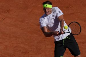 Alexander Zverev schaffte es ins Viertelfinale von Rom - Foto: Alfredo Falcone/LaPresse via AP/dpa