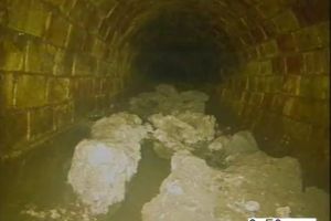 Ekliger Fund: Im Londoner Kanalsystem wurde ein riesiger Fettklumpen entdeckt. - Foto: Thames Water/Press Association/dpa