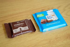 Ritter Sport sieht seine Marke bedroht - und hat deshalb geklagt. (Archivbild) - Foto: Uwe Anspach/dpa