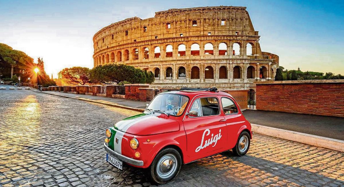 Mit einem Fiat 500 namens Luigi – Baujahr 1967 – haben sich die Fotografen Gereon Roemer und Martin Buschmann auf den Weg nach Sizilien gemacht. Bei der VHS berichten sie in Bildern von ihren Abenteuern. Foto: luigi-italien.de