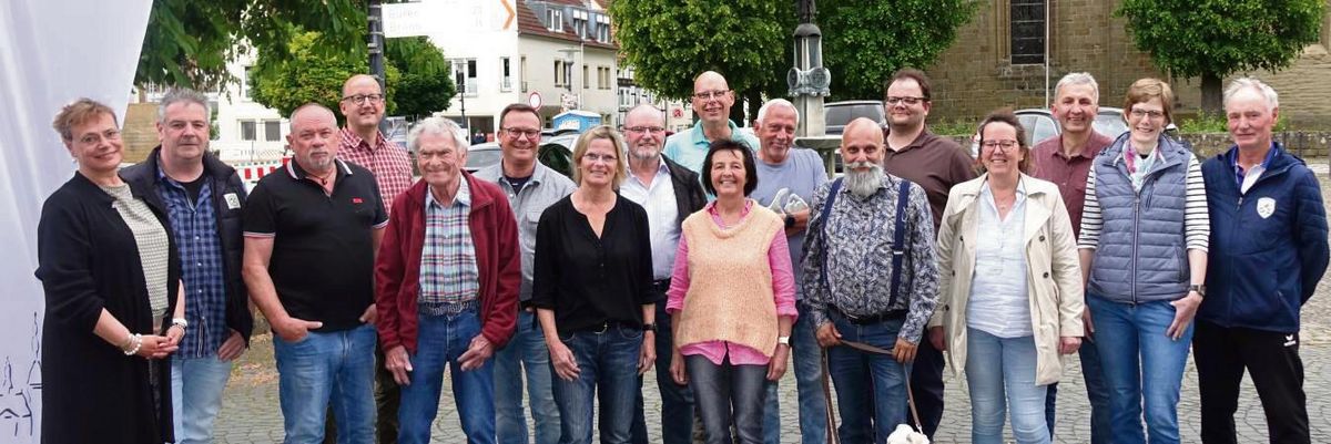 Blicken zuversichtlich auf die Kommunalwahl: die Kandidaten der Bürgermeinschaft Rüthen. Foto: Kloer