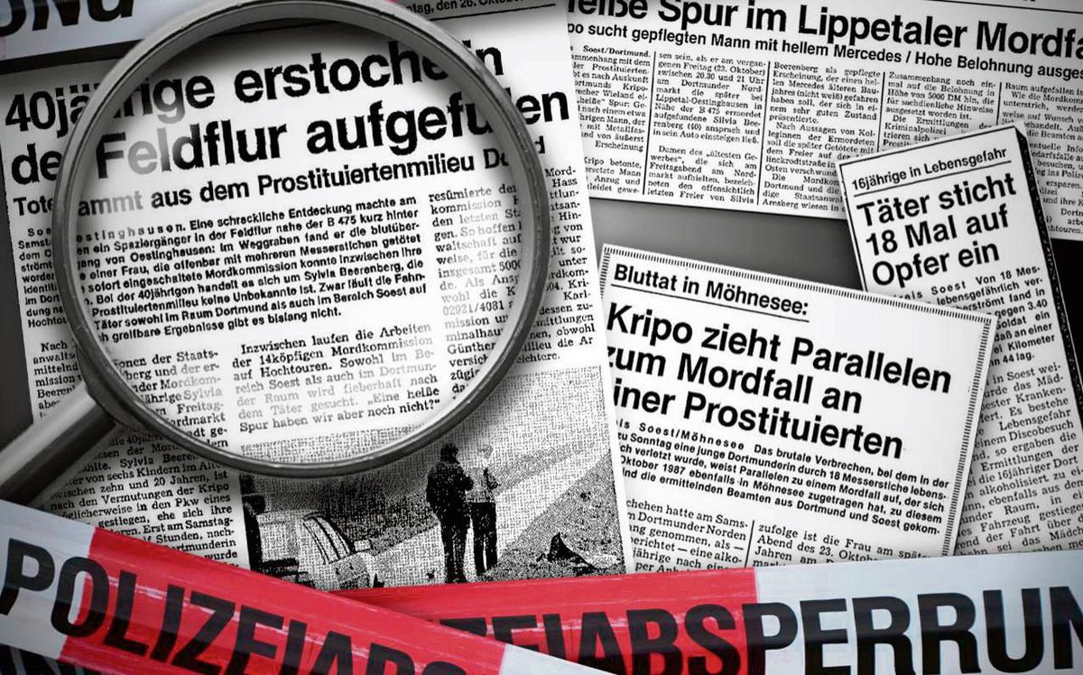 Zwei Cold Cases mit Bezug zum Kreis Soest geben der Polizei bis heute Rätsel auf: Es geht um den Mord an der Prostituierten Sylvia Beerenberg im Jahr 1987 – und den versuchten Mord an der damals 16-jährigen Eva Kreklau im Frühjahr 1990.