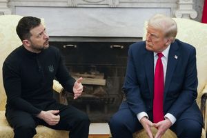Der ukrainische Staatschef Wolodymyr Selenskyj (l) will US-Präsident Donald Trump klarmachen, dass das Land in den Verhandlungen über ein Kriegsende mit Russland nicht kapitulieren wird. (Archivbild) - Foto: Mystyslav Chernov/AP/dpa