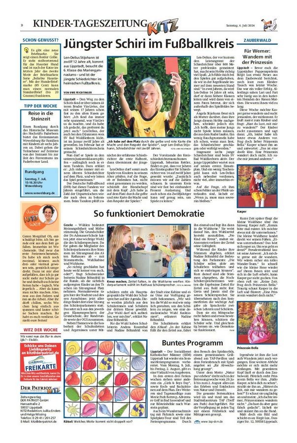 Kitz vom 6. Juli 2024