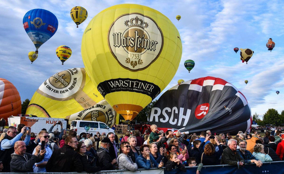 Der Publikumsmagnet Montgolfiade wird nur noch alle zwei Jahre Stattfinden. Foto: WA