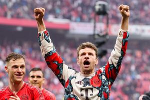 Großer Abschiedstag für Thomas Müller. - Foto: Jan Woitas/dpa
