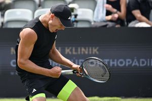 Tennis-Talent Justin Engel steht in Stuttgart im Achtelfinale. - Foto: Marijan Murat/dpa