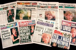 Das Interview beherrschte am Tag nach der Ausstrahlung die Titelseiten britischer Medien. (Archivbild) - Foto: Martin Cleaver/AP/dpa