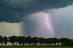Der Sommer 2025 beginnt vielerorts mit Unwettern. - Foto: Patrick Pleul/dpa