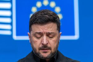 Nicht nur für den ukrainischen Präsidenten Selenskyj geht es bei dem Gipfel um sehr viel. - Foto: Michael Kappeler/dpa