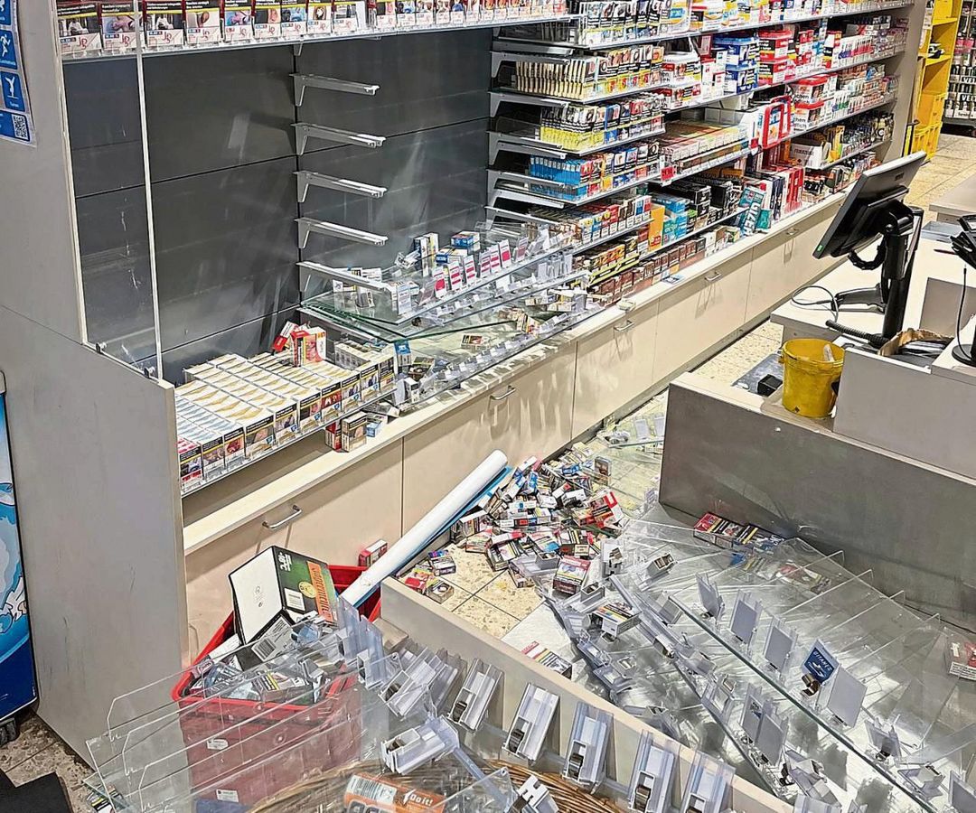 Im September brach die Bande in einen Supermarkt in Bad Waldliesborn ein. Foto: Polizei