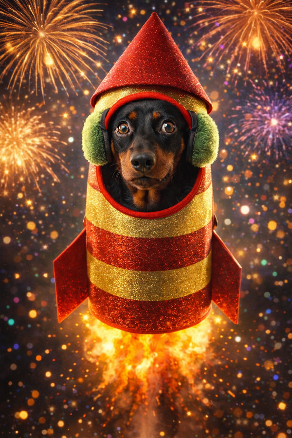 Knall, Bumm, Zisch! Für Hunde ist Silvester nicht selten ein echter Stresstest. Der Flughafen Paderborn-Lippstadt ist eine böllerfreie Zone und lädt jetzt zum Hunde-Treff ein. 