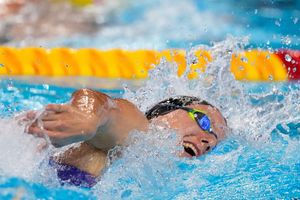 Isabel Gose hat über 800 Meter Freistil den sechsten Platz belegt. - Foto: Vincent Thian/AP/dpa
