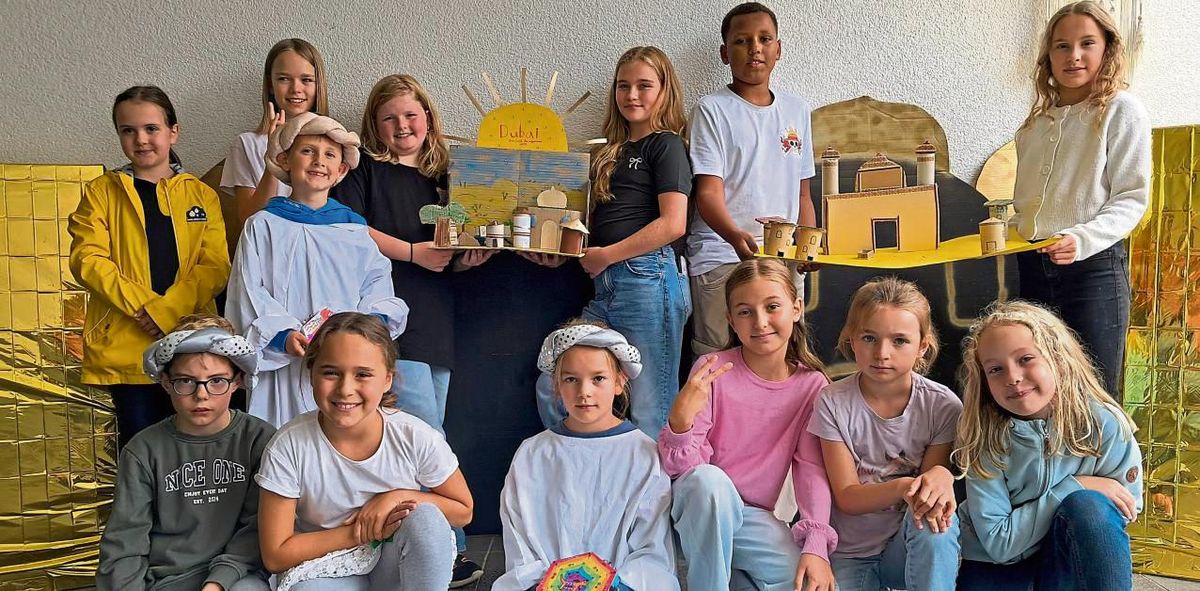 Die Magie des Orients erlebten die Kinder bei der kleinen Stadtranderholung des städtischen Jugend- und Familienbüros.