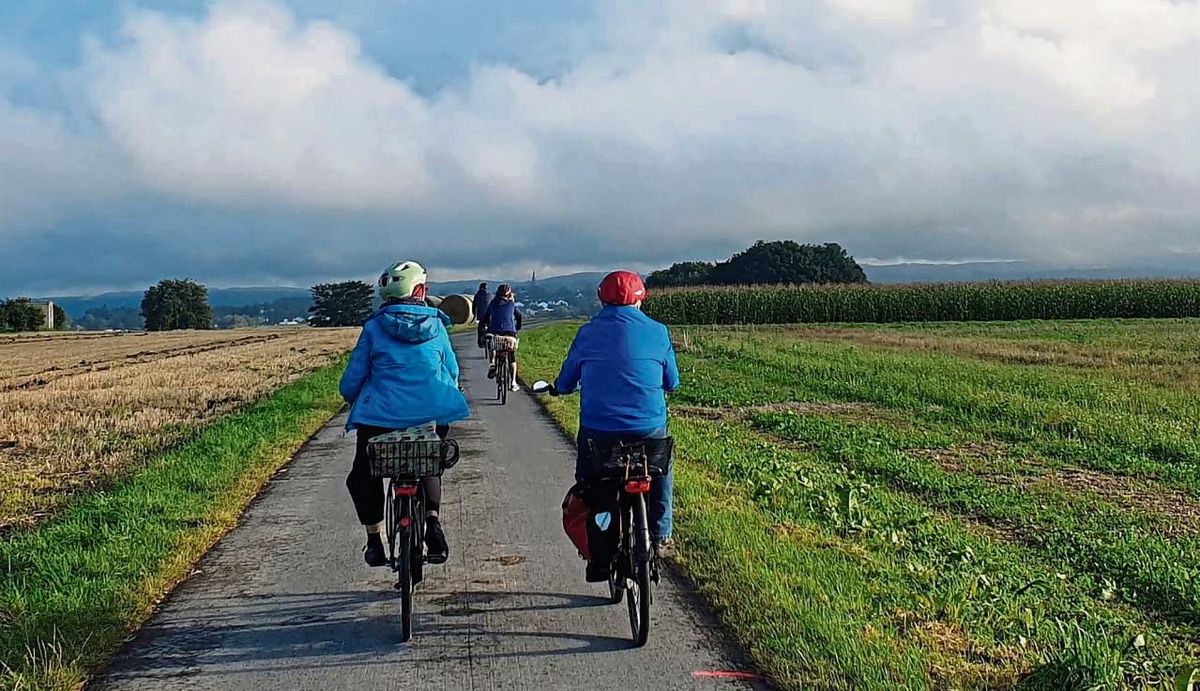 Das Radfahren, wie hier in der Meister Feldflur, soll dank neuer Wege weiter gefördert werden.