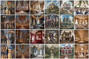 Die KI generierte im Experiment früher oder später ähnliche Motive. - Foto: -/Hintze et al./Patterns/dpa