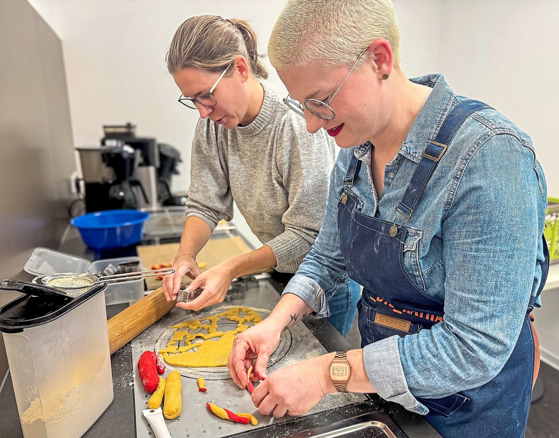 Auch beim Patriot wurde fleißig gebacken. Foto: N. Wissing