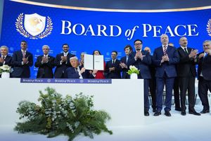 Der umstrittene «Friedensrat» von US-Präsident Donald Trump ist gegründet. - Foto: Evan Vucci/AP/dpa