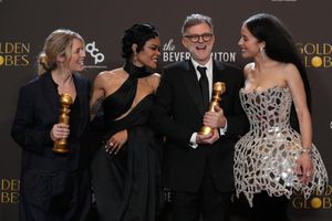 Sara Murphy (l-r), Teyana Taylor, Paul Thomas Anderson und Chase Infiniti von «One Battle After Another». - Foto: Chris Pizzello/Invision/AP/dpa