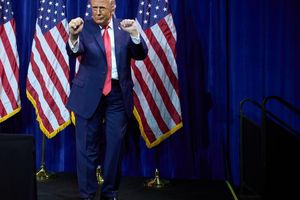 Für ihn sind viele seiner durchgesetzten Zölle eine Freude: US-Präsident Donald Trump. (Archivbild) - Foto: Evan Vucci/AP/dpa