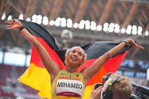 Wurde 2021 in Tokio Olympiasiegerin: Malaika Mihambo. (Archivbild) - Foto: Michael Kappeler/dpa