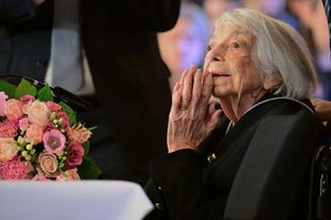 Margot Friedländer hatte am 7. Mai ihren letzten öffentlichen Auftritt in Berlin und starb am 9. Mai. (Archivbild) - Foto: Sebastian Gollnow/dpa