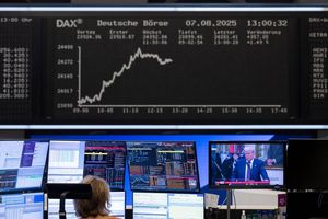 Der Zollstreit sorgt für Umsatzeinbußen, aber viele Dax-Konzerne verdienen trotzdem noch gut. (Symbolbild) - Foto: Boris Roessler/dpa