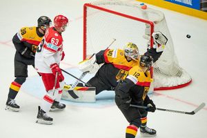 Torhüter Philipp Grubauer überzeugt gegen Dänemark. - Foto: Bo Amstrup/Ritzau Scanpix Foto/AP/dpa