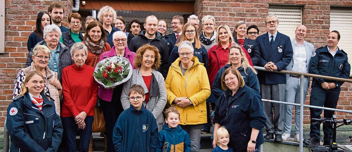 Bei der Mitgliederversammlung zog der DRK-Ortsverein Bilanz und ehrte langjährige Mitglieder.