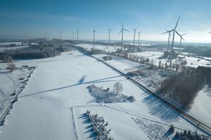 2025 zweitbestes Jahr bei Ausbau von Windrädern an Land - Foto: Thomas Frey/dpa