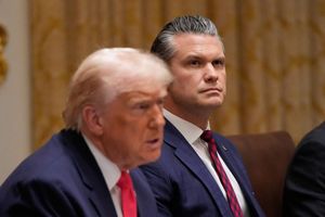 US-Präsident Donald Trump helfe gerne Ländern, die sich selbst helfen würden, sagte Pentagon-Chef Pete Hegseth. (Archivbild) - Foto: Julia Demaree Nikhinson/AP/dpa